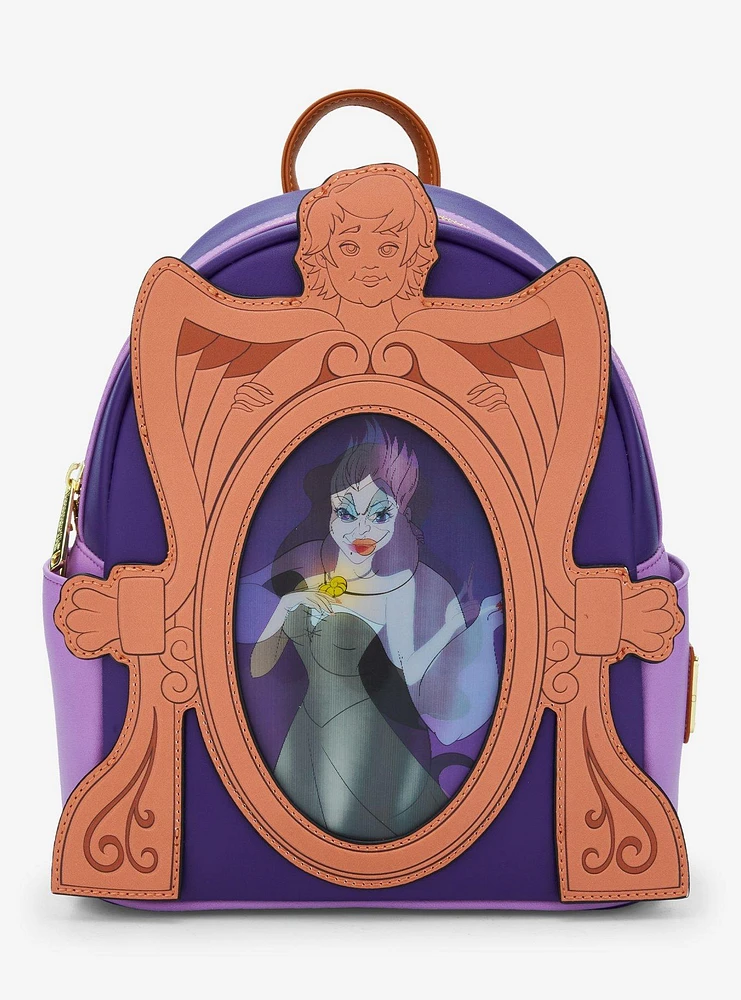 Loungefly Disney The Little Mermaid Ursula & Vanessa Lenticular Mini Backpack