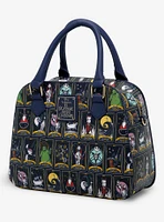 Loungefly Disney The Nightmare Before Christmas Character Tarot Cards Allover Print Handbag