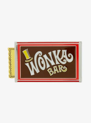 Willy Wonka and the Chocolate Factory Golden Ticket Sliding Enamel Pin — BoxLunch Exclusive