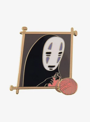 Studio Ghibli® Spirited Away No-Face Yarn Enamel Pin — BoxLunch Exclusive
