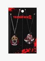 Terrifier Art The Clown Best Friend Necklace Set