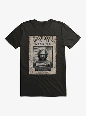 Harry Potter Sirius Black Wanted Poster T-Shirt