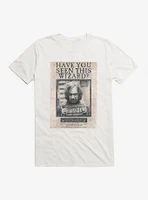 Harry Potter Sirius Black Wanted Poster T-Shirt