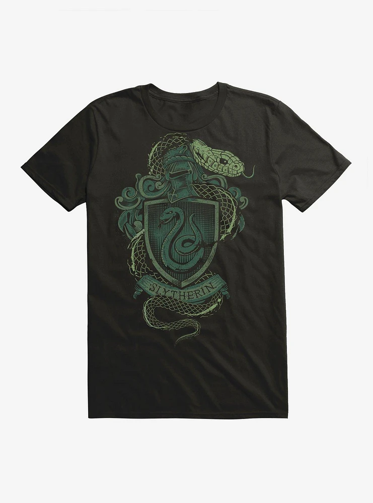 Harry Potter Slytherin Crest T-Shirt