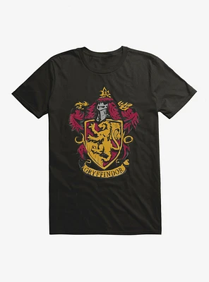 Harry Potter Gryffindor Lion Shield T-Shirt