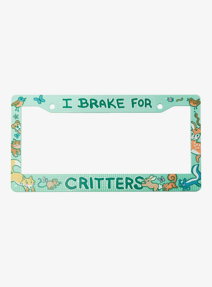 I Brake For Critters License Plate Frame - BoxLunch Exclusive