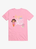 Dora The Explorer Bonjour From Paris! T-Shirt