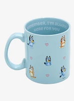Bluey Heeler Family Hearts Mug