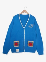 Disney Beauty and the Beast Belle Roses Crochet Women's Plus Cardigan — BoxLunch Exclusive