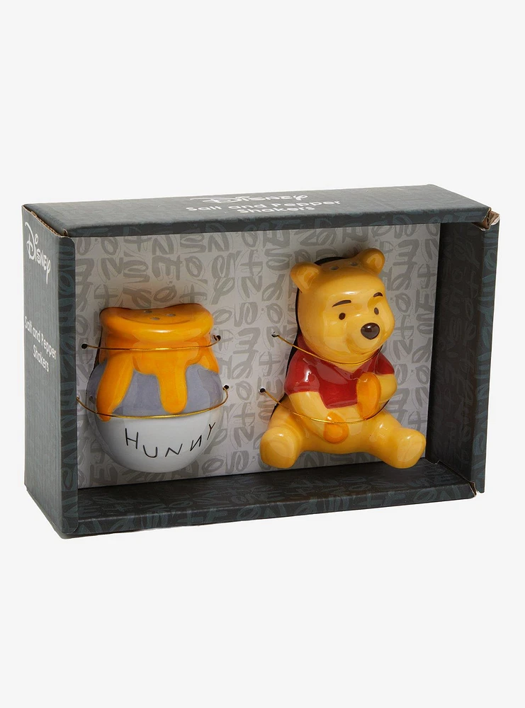 Disney Winnie the Pooh Honey Pot & Pooh Bear Salt and Pepper Shakers