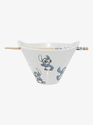Disney Lilo & Stitch Aloha Hand Painted Ramen Set