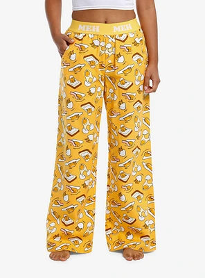 Gudetama Meh Pajama Pants