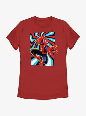 Marvel Spider-Man Peter Spider Sense Womens T-Shirt