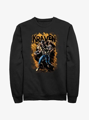 Marvel Kraven the Hunter Splatter Wall Sweatshirt