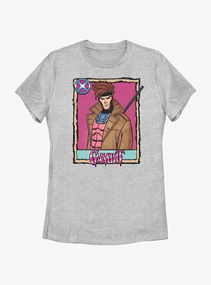 Marvel X-Men Degree Of Risk Gambit Womens T-Shirt