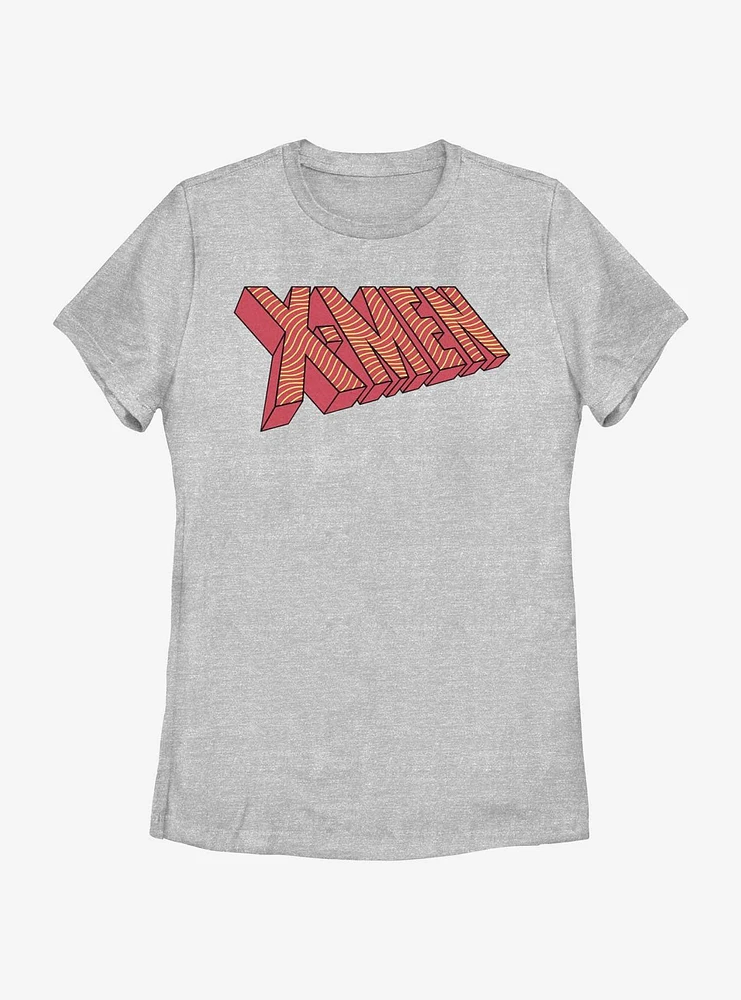 Marvel X-Men Waves Logo Womens T-Shirt