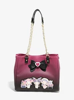 Her Universe Kuromi My Melody & My Sweet Piano Bow Shoulder Bag