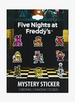 Five Nights At Freddy's Pixel Blind Sticker Pack