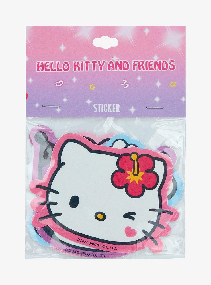 Hello Kitty And Friends Kogyaru Sticker Set