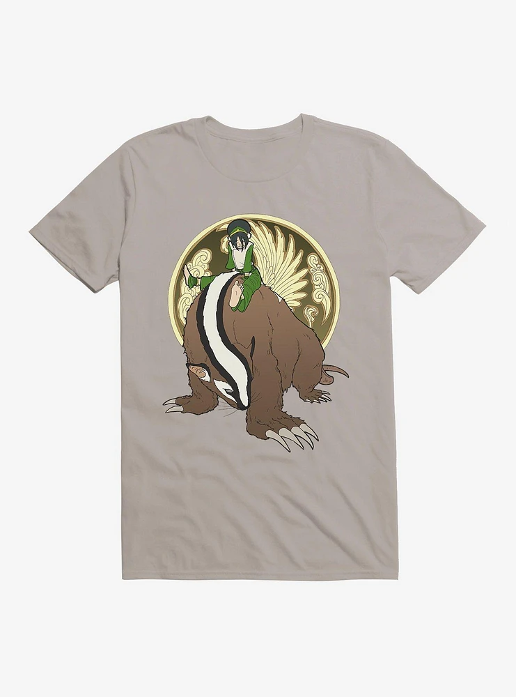 Avatar: The Last Airbender Toph And Badgermole T-Shirt