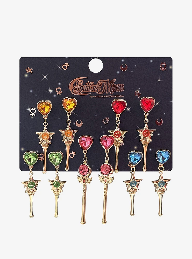 Pretty Guardian Sailor Moon Wands Earring Set