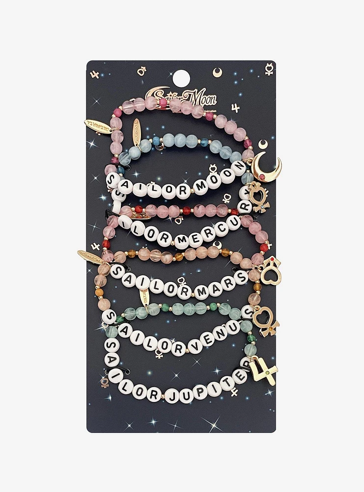 Pretty Guardian Sailor Moon Sailor Scouts Bracelet Set