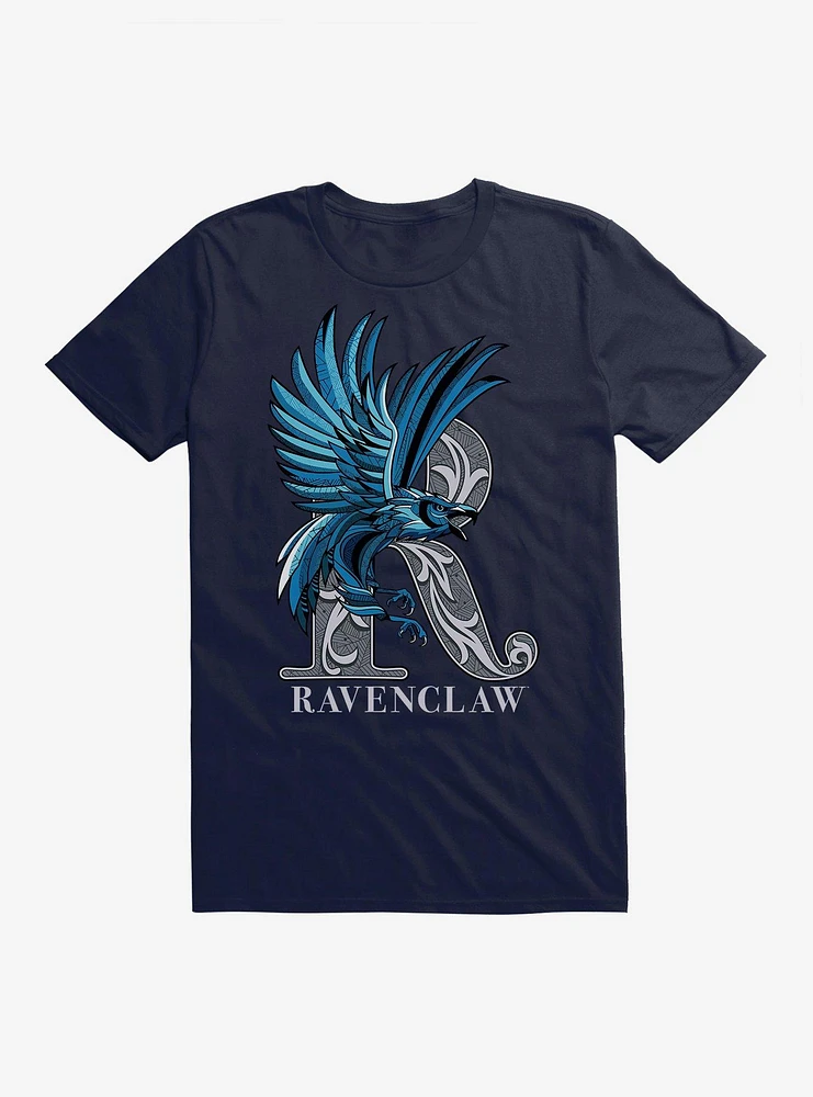 Harry Potter Ravenclaw Classic Geometric Letter T-Shirt