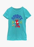 Marvel Spidey and His Amazing Friends Rescue Hero Webs Girls Youth T-Shirt