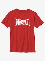 Marvel Metal Logo Youth T-Shirt