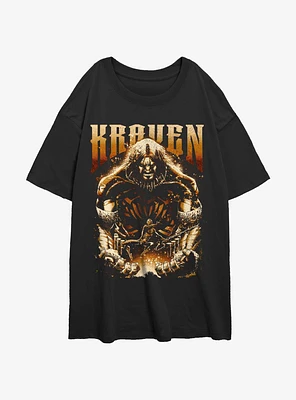 Marvel Kraven the Hunter Red Spider Womens Oversized T-Shirt