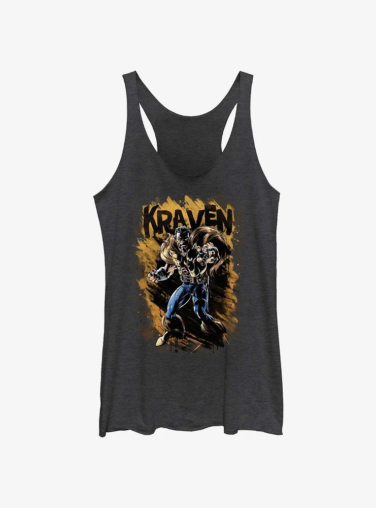 Marvel Kraven the Hunter Splatter Wall Womens Tank Top