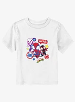 Marvel Spidey and His Amazing Friends Three Web Amigos Toddler T-Shirt