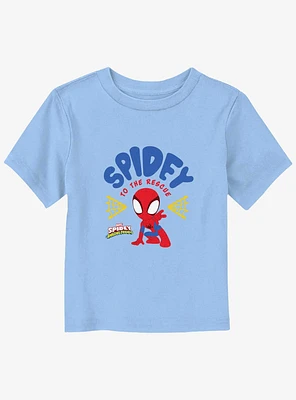 Marvel Spidey and His Amazing Friends Rescue Hero Webs Toddler T-Shirt