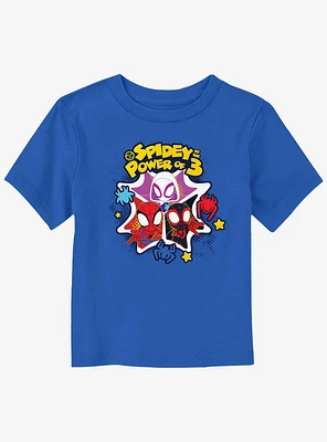 Marvel Spidey and His Amazing Friends Power Of Three Toddler T-Shirt