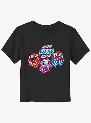 Marvel Spidey and His Amazing Friends Glow Webs Toddler T-Shirt