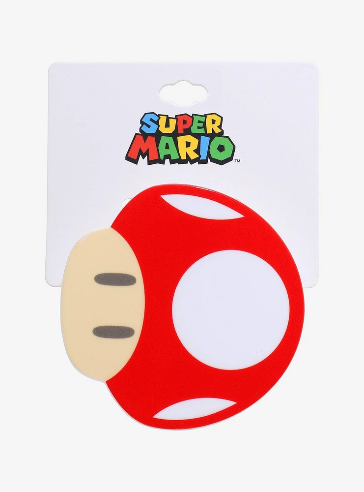 Super Mario Mushroom Claw Hair Clip