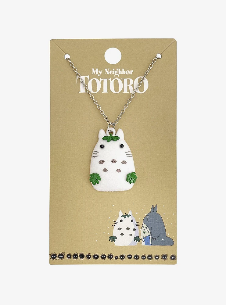 Studio Ghibli® My Neighbor Totoro Snowman Flocked Necklace