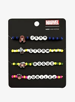 Her Universe Marvel X-Men '97 Heroines Beaded Bracelet Set