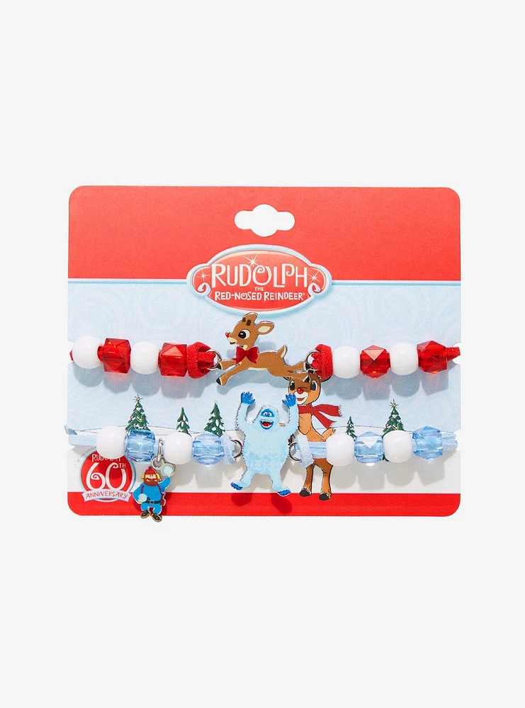 Rudolph The Red-Nosed Reindeer Rudolph & Bumble Best Friend Bracelet Set