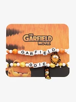 The Garfield Movie Garfield & Odie Best Friend Bracelet Set