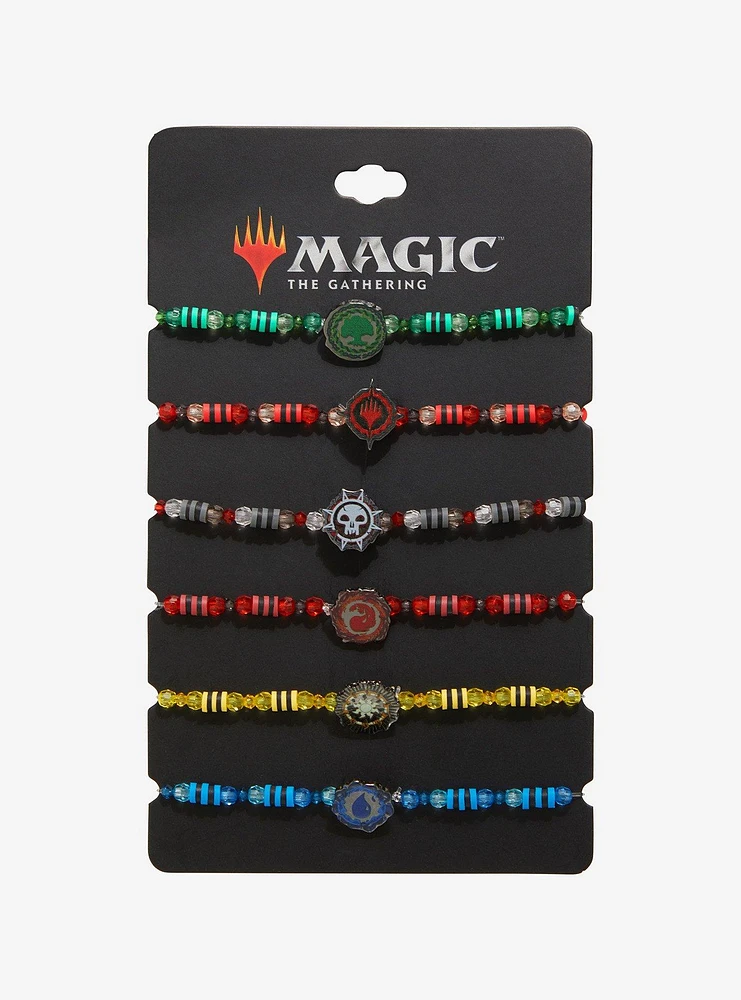 Magic: The Gathering Mana Bead Bracelet Set