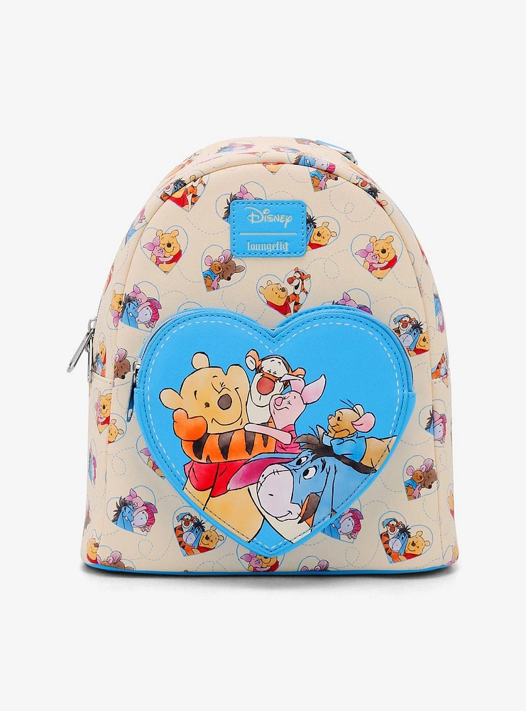 Loungefly Disney Winnie The Pooh Hugs Mini Backpack