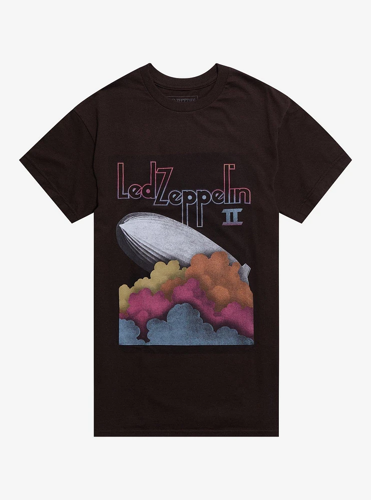 Led Zeppelin II Blimp Boyfriend Fit Girls T-Shirt