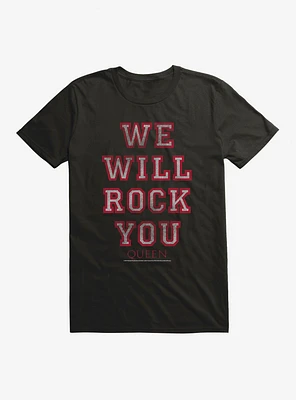 Queen We Will Rock You T-Shirt