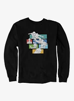 Avatar: The Last Airbender Characters Colorblock Sweatshirt