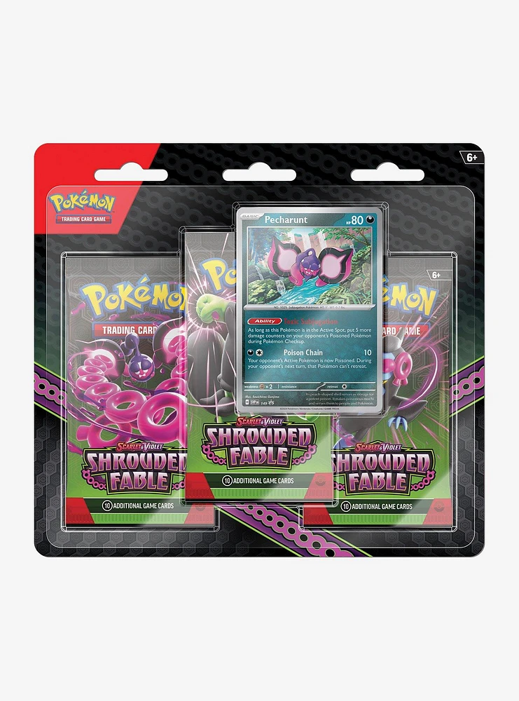 Pokémon Trading Card Game Scarlet & Violet Shrouded Fable Booster Pack Set