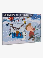 Peanuts Snoopy & Charlie Brown Christmas Art by Numbers Paint Kit