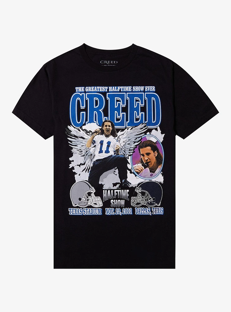 Creed Greatest Halftime Show T-Shirt