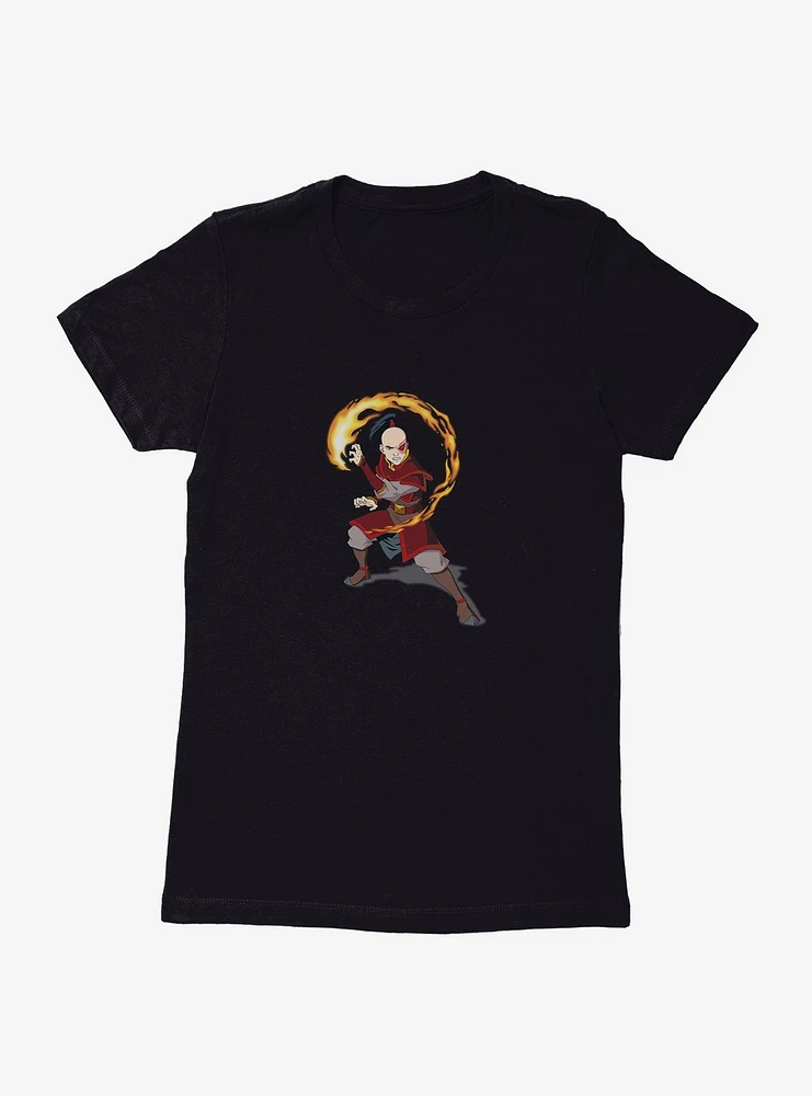 Avatar: The Last Airbender Zuko Firebending Womens T-Shirt