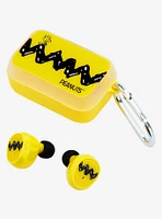 Peanuts Charlie Brown Shirt Wireless Earbuds and Case